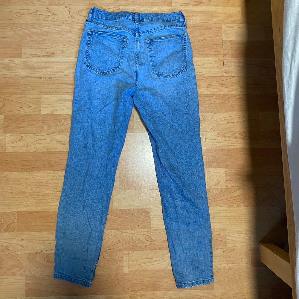 Topshop Moto Orson Jeans Light Wash View 3